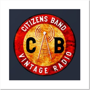 CB Citizens Band Amateur Radio Vintage Posters and Art